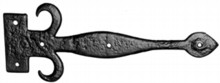 Antique Black Iron Hinge Front Set