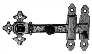 Antique Black Gate Latch