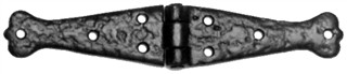 Antique Black Iron Hinge Set