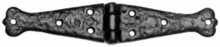 Antique Black Iron Hinge Set
