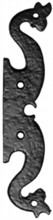 Antique Black Iron Hinge Front Set