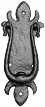 Antique Black Iron Door Knocker