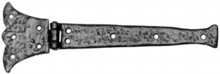 Antique Black Iron Hinge Set