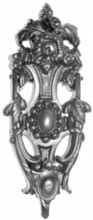 Decorative Antique Black Iron Door Knocker