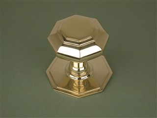 Small Octagonal Centre Door Knob