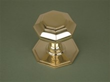 Small Octagonal Centre Door Knob