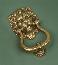 Lion's Head Door Knocker