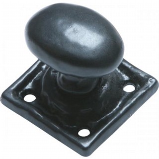 Antique Black Iron Cupboard Knob