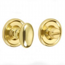 Oval Turn & Release on Raised Edge Covered Rose