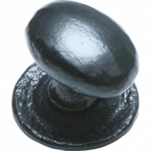 Antique Black Iron Cupboard Knob