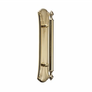 Art Deco Pull Handle on Plate