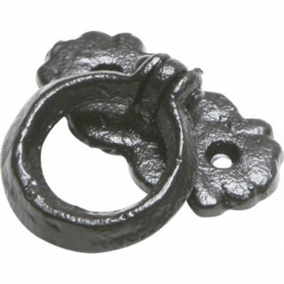 Antique Black Iron Drawer Handle