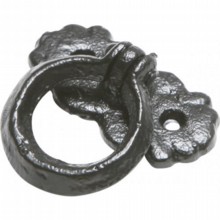 Antique Black Iron Drawer Handle