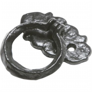 Antique Black Iron Drawer Handle