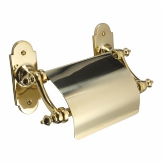 Constable Toilet Roll Holder on Backplate