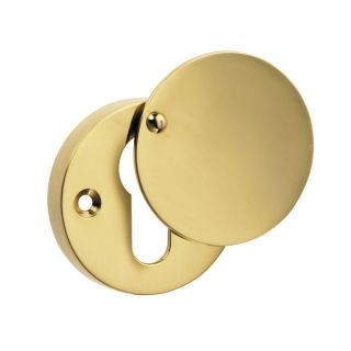Round Euro Profile Escutcheon - Covered