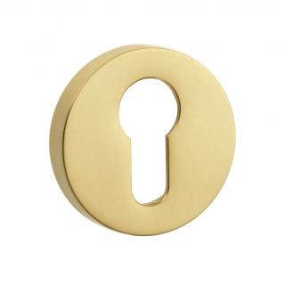 Round Euro Profile Escutcheon - Uncovered
