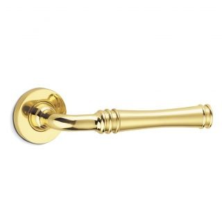 Impulse Lever on Covered Rose Door Handle