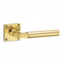 Gropius Lever on Square Rose Door Handle