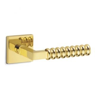 Rutland Lever on Square Rose Door Handle