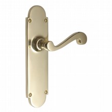 Constable Lever on Latchplate Door Handle