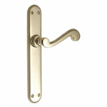 Princess Latch Handle on Rounded Plate