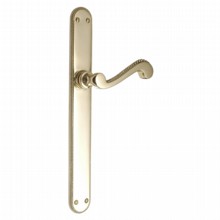Princess Latch Handle on Rounded Plate