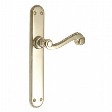 Princess Latch Handles on Rounded Plate