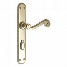 Princess Lock Handles on Rounded Plate