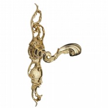 Louis XV Lever-Latch Door Handle