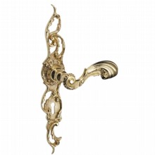 Louis XV Lever-Lock Door Handle