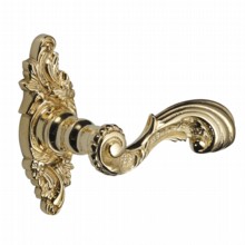 Louis XV Door Handle on Latchplate