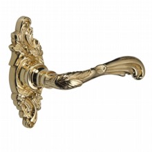 Louis XV Door Handle on Latchplate