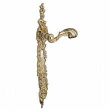 Louis XV Lever Lock Door Handle