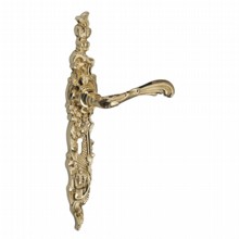Louis XV Lever-Lock Door Handle