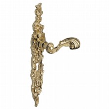 Louis XV Lever-Lock Door Handle
