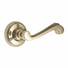 Liberty Door Handle on Small Rose