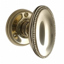 Large Princess Oval Knob on Rose