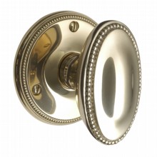 Large Princess Oval Knob on Large Rose