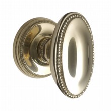 Large Princess Oval Knob on Rose