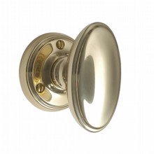 Large Constable Oval Knob on Rose