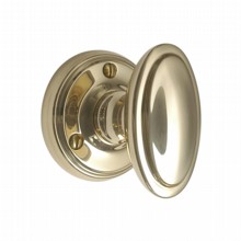 Constable Oval Knob on Round Rose