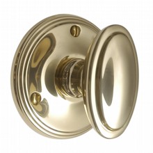 Constable Oval Knob on Large Rose