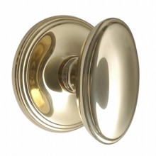 Large Constable Oval Knob on Rose