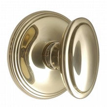 Constable Oval Knob on Large Rose