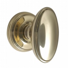 Large Constable Oval Knob on Rose