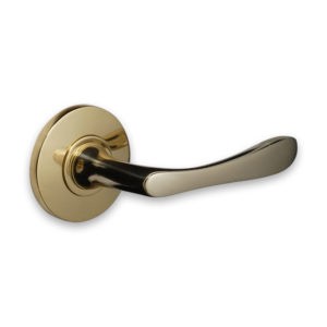 British Made Door Handles on Covered Rose
