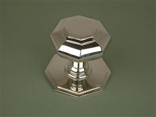 Large Octagonal Centre Door Knob
