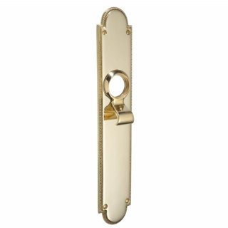 Georgian Cylinder Pull on Plate