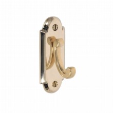 Constable Single Robe Hook on Backplate